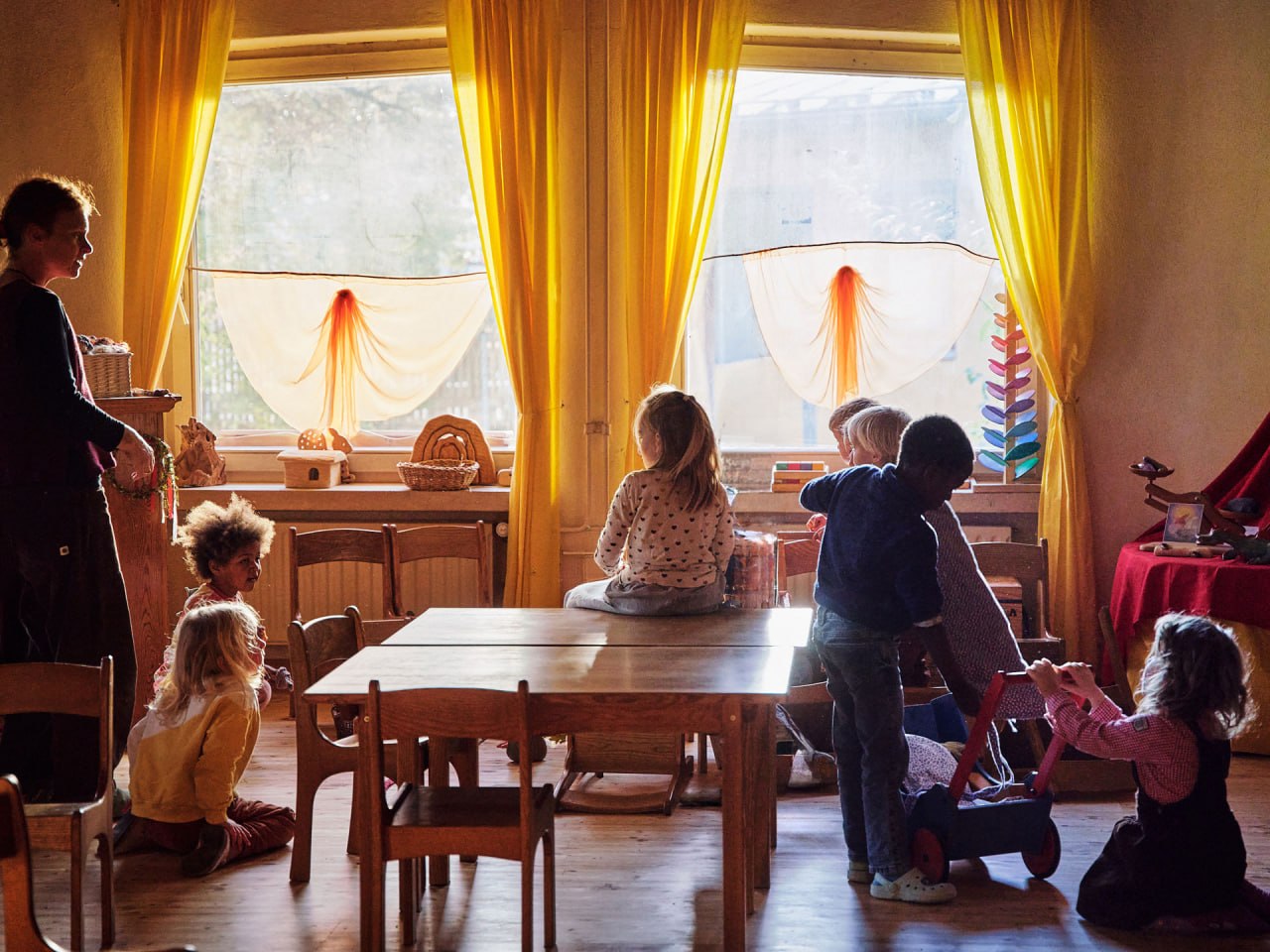Kiga Eingewöhnung in Kindergarten, Kindergärtchen und Krippe