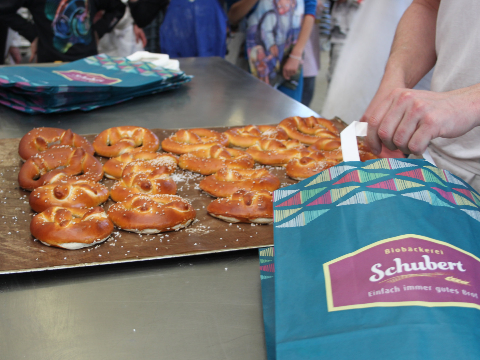 Vom Korn zum Brot – Abschluss in der Biobäckerei Schubert
